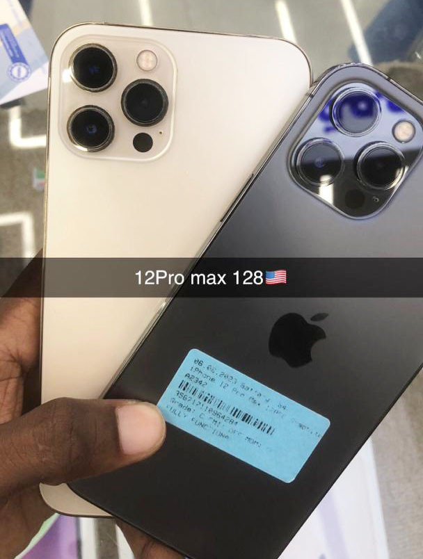 iPhone 12 Pro Max Occasion (128 Go) : venant des USA