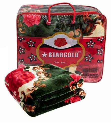 COUVERTURE DE LUXE ORIGINAL PREMIÈRE QUALITÉ SUPER DOUX COUVERTURE EN VISON GAUFRÉ 8KG