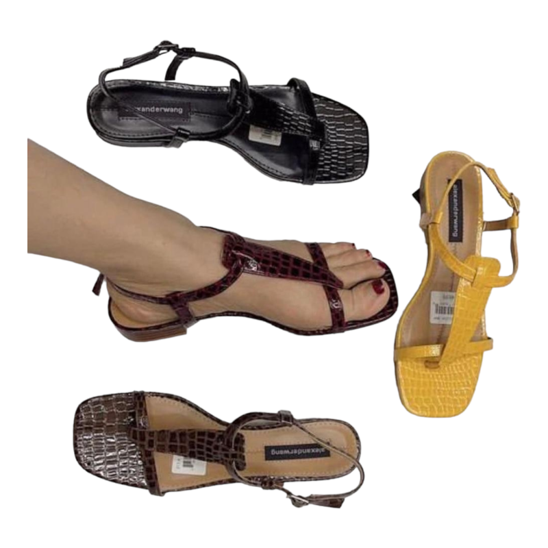 Sandales Plates de qualité pour Femme