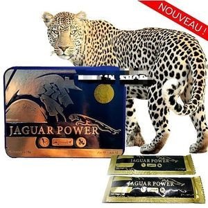 Jaguar Power - Miel aphrodisiaque Carton de 12 Sachets