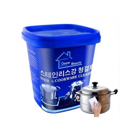 Korean Style Cleaner Beauty Oven And Cookware Cleaner (500g) - Pâte de nettoyage ustensiles de cuisine en acier